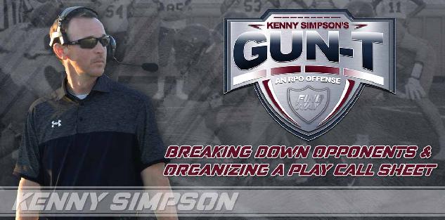 Gun T RPO offense - Breaking down opponents and organizing a call sheet Gun T RPO offense - Breaking down opponents and organizing a call sheet