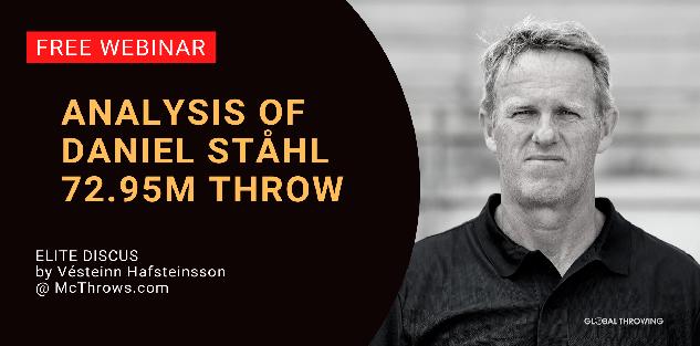 Daniel Stahl 72.95m throw analysis by coach Vésteinn Hafsteinsson FREE WEBINAR Daniel Stahl 72.95m throw analysis by coach Vésteinn Hafsteinsson FREE WEBINAR