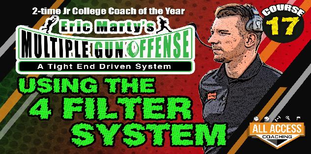 Course 17: Using the 4 Filter System to Teach QB Reads
