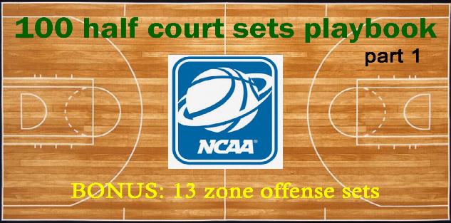 100 NCAA half court sets PART 1