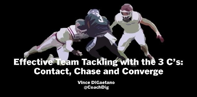 Effective Team Tackling with the 3 C’s: Contact, Chase and Converge Effective Team Tackling with the 3 C’s: Contact, Chase and Converge