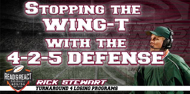 Stopping the Wing T in the 4-2-5