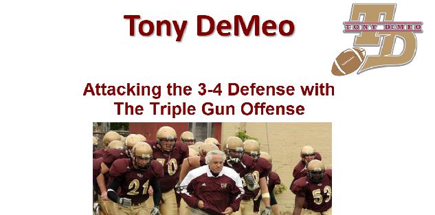 Attacking the 3-4 Defense with the Triple Gun Offense