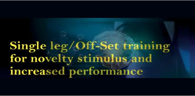 Dan Fichter- Single leg/Off Set Training for Novelty Stimulus and Increased Dan Fichter- Single leg/Off Set Training for Novelty Stimulus and Increased