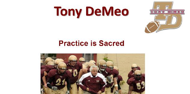 Practice is Sacred - Coaching the Triple Gun Offense