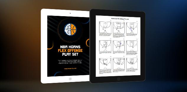 NBA Horns Flex Offense Play Set