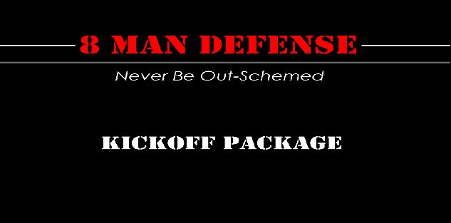 8 Man Football Kickoff Package