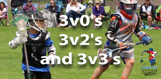 Building Offense and Defense with 3v0`s 3v2`s and 3v3`s | Lacrosse | POWLAX