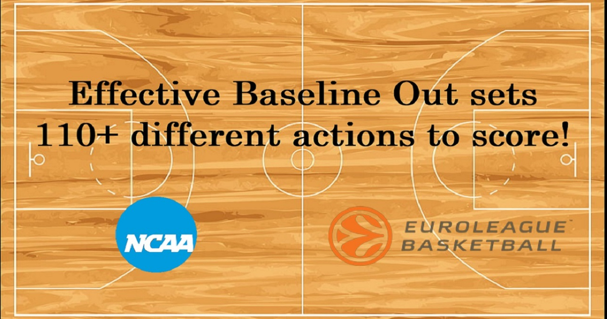 Effective Baseline Out sets:110+ different actions to score! Effective Baseline Out sets:110+ different actions to score!