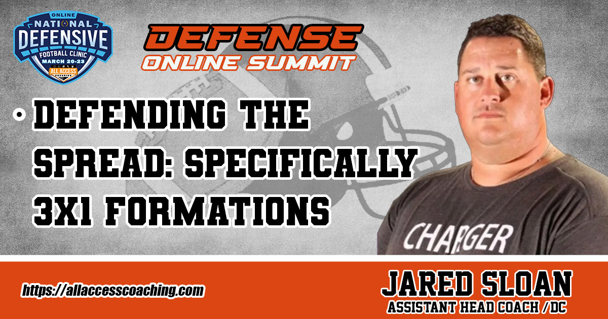 Defending the Spread: Specifically 3x1 formations