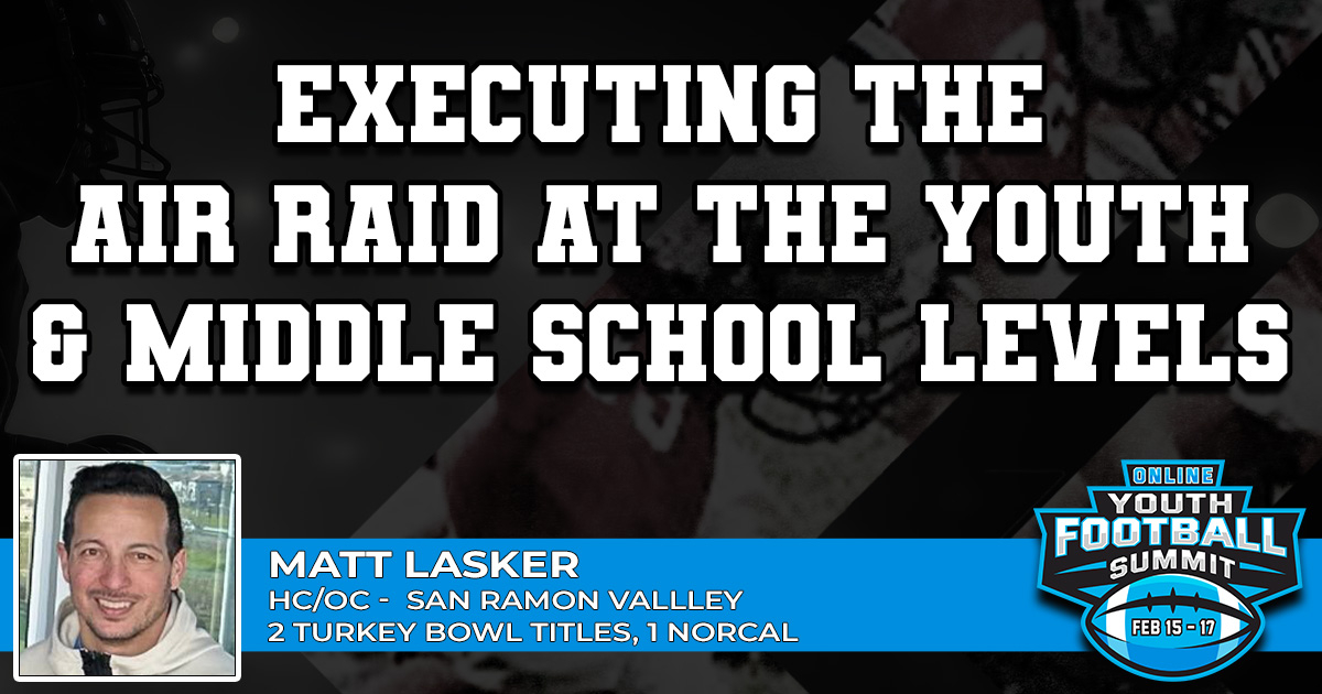 Executing the Air Raid at the Youth & Middle School levels