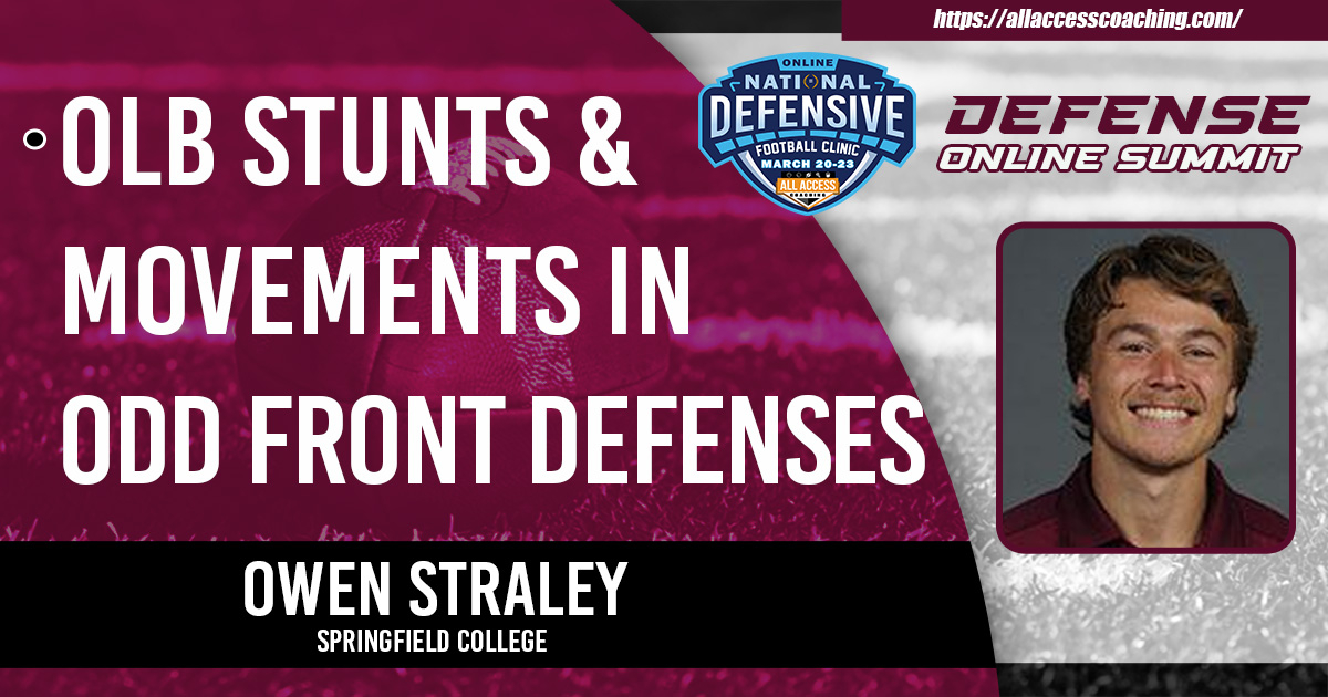 OLB Stunts & Movements in Odd front Defenses