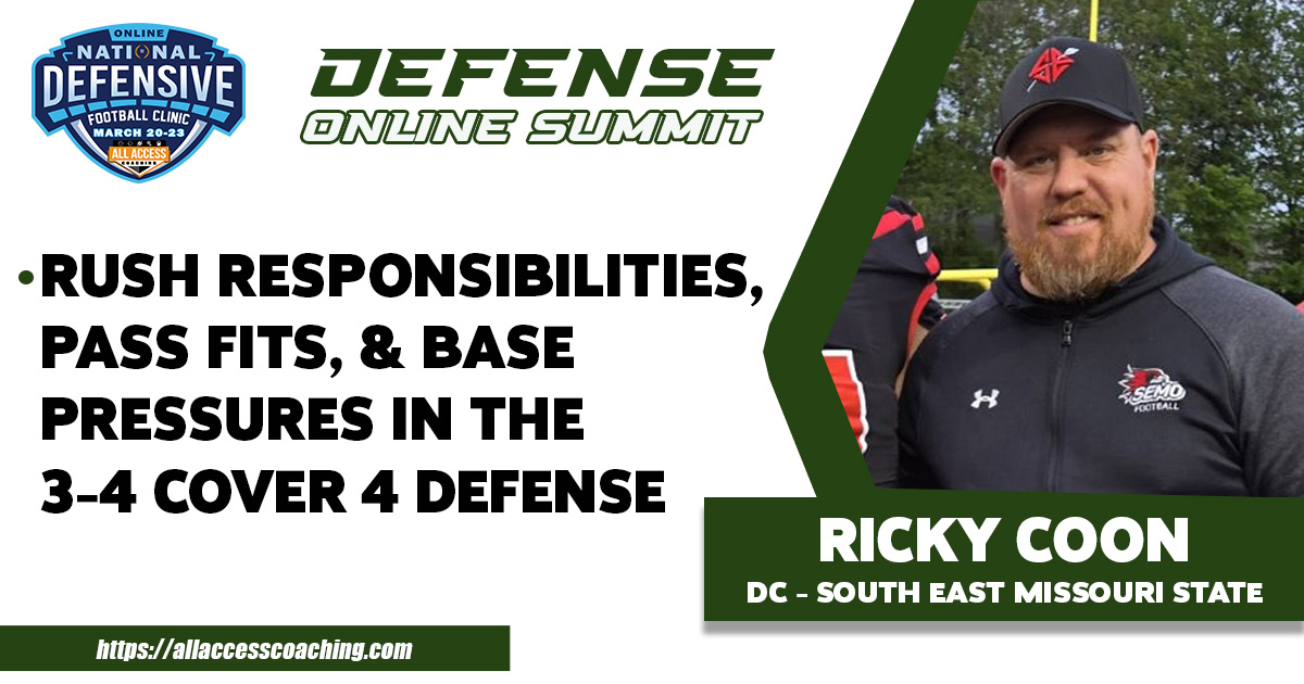 Rush Responsibilities, Pass Fits, & Base Pressures in the 3-4 Cover 4 Defen