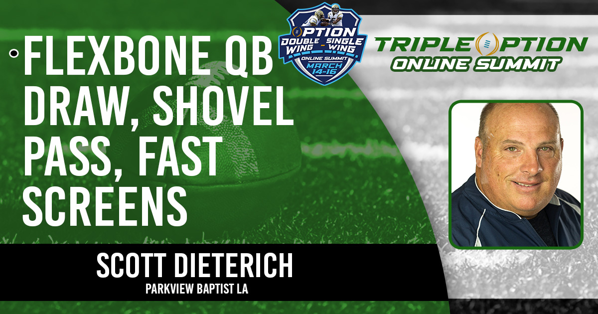 Flexbone QB Draw, Shovel Pass, Fast Screens