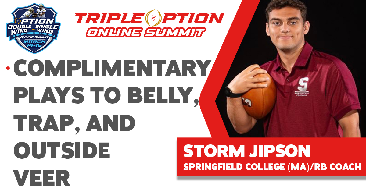 Complimentary plays to belly, trap, and Outside Veer