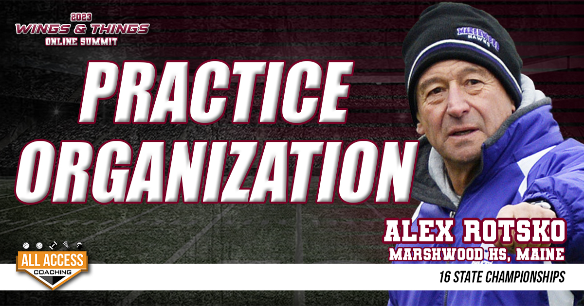 Practice Organization from 16-time state champ