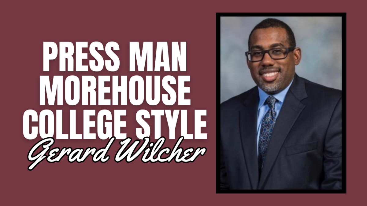 Gerard Wilcher- Press Man Morehouse College Style