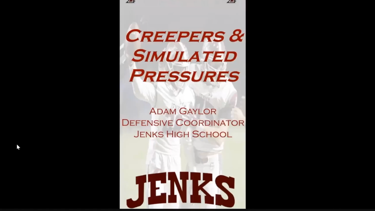 Adam Gaylor - Attacking Offenses with Simulated Pressures