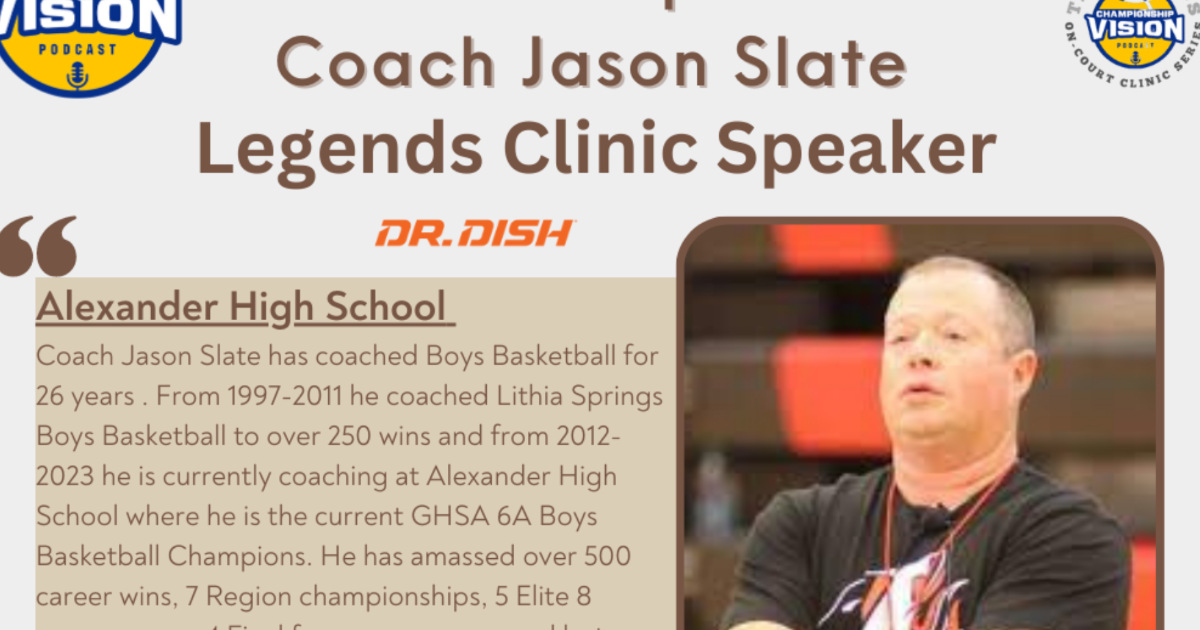 Coach Jason Slate: Transition into 5 out Motion 
